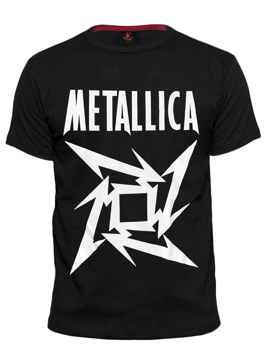 Футболка RockMerch Metallica - фото 1 - rockbunker.ru