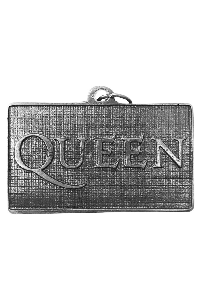 Кулон Queen серый - фото 1 - rockbunker.ru