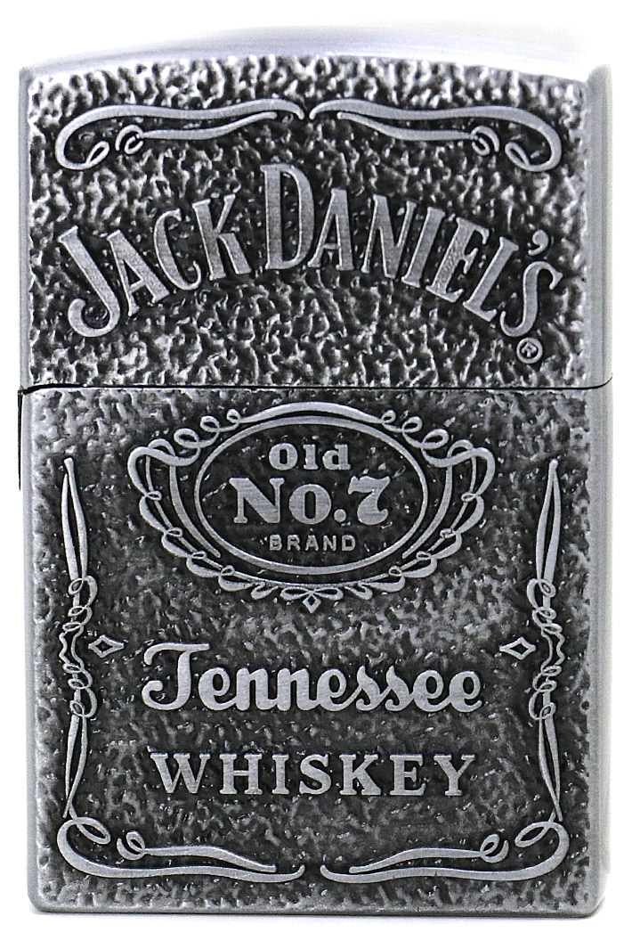 Зажигалка газовая Jack Daniels серая - фото 1 - rockbunker.ru