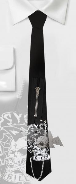 Галстук Psychobilly - фото 1 - rockbunker.ru