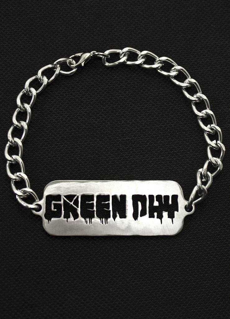 Браслет Green Day - фото 1 - rockbunker.ru