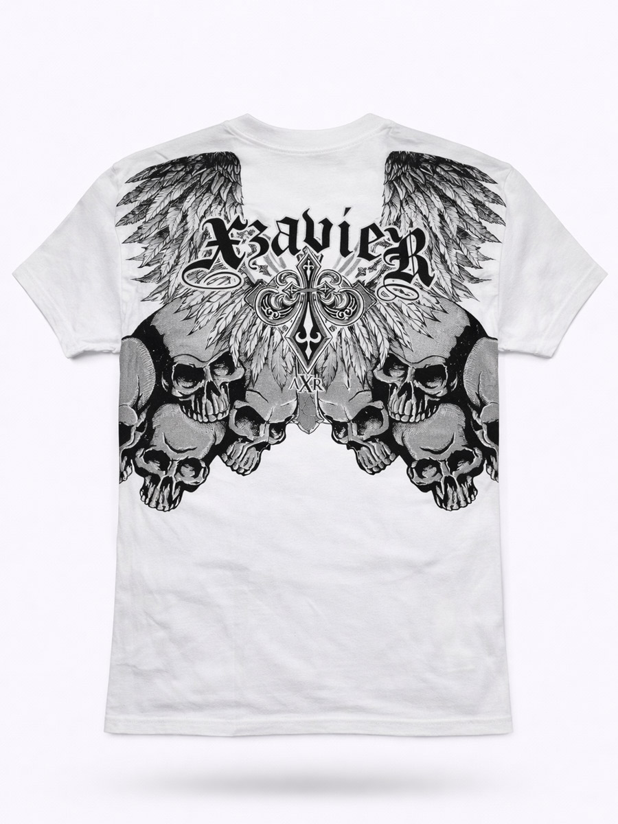 Футболка Skull Cluster - фото 2 - rockbunker.ru