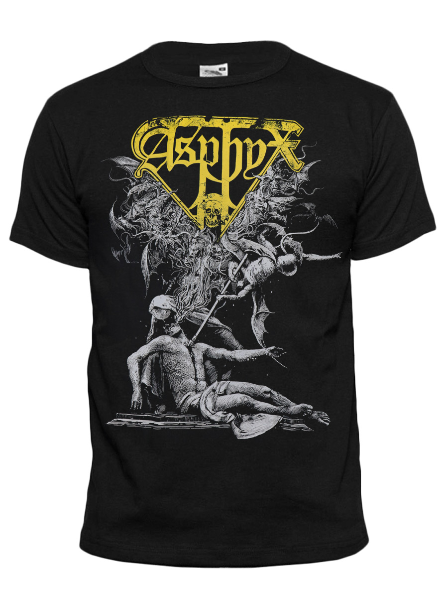 Футболка Asphyx - фото 1 - rockbunker.ru