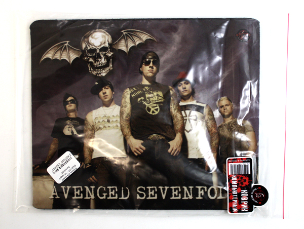 Коврик для мыши RockMerch Avenged Sevenfold - фото 2 - rockbunker.ru