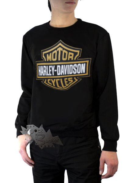 Свитшот RockMerch Harley-Davidson мужской - фото 1 - rockbunker.ru