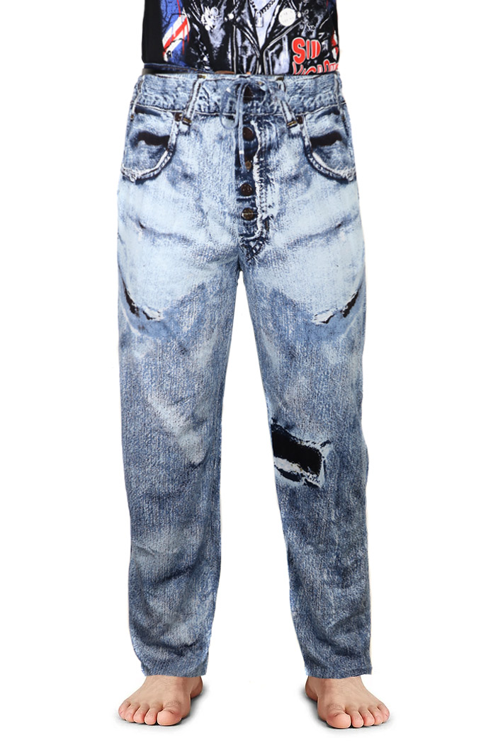 Штаны-трико Denim - фото 1 - rockbunker.ru