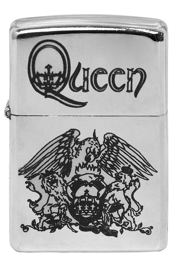 Зажигалка с гравировкой Queen - фото 1 - rockbunker.ru