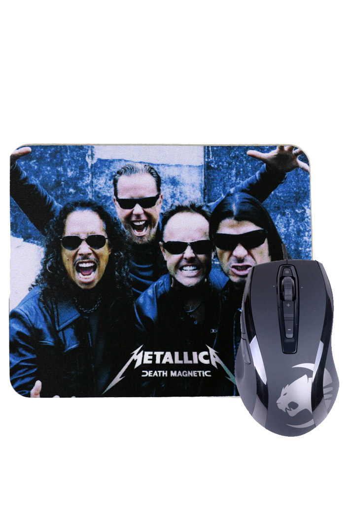 Коврик для мыши Metallica Death Magnetic - фото 1 - rockbunker.ru