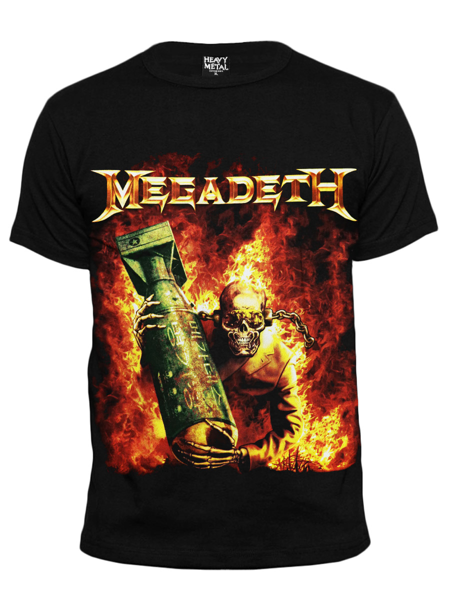Футболка Metal Heaven Megadeth - фото 1 - rockbunker.ru