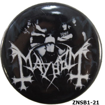 Значок Mayhem - фото 1 - rockbunker.ru