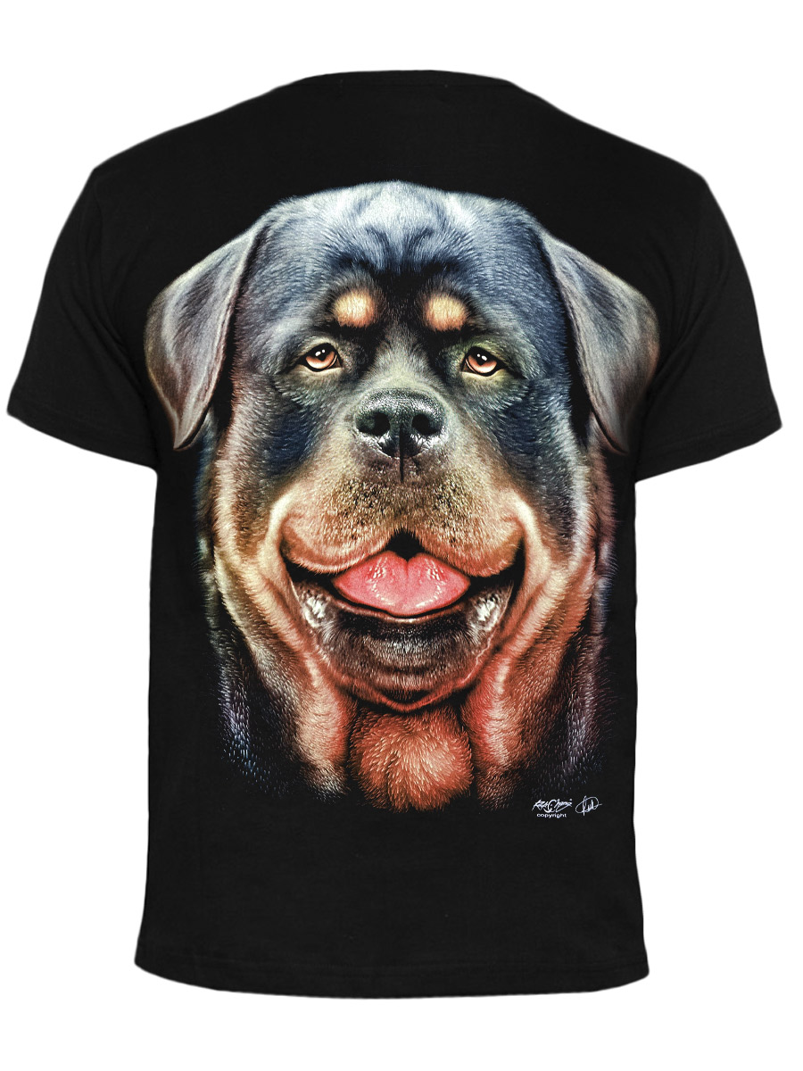 Футболка Rock Chang Ротвейлер - фото 2 - rockbunker.ru