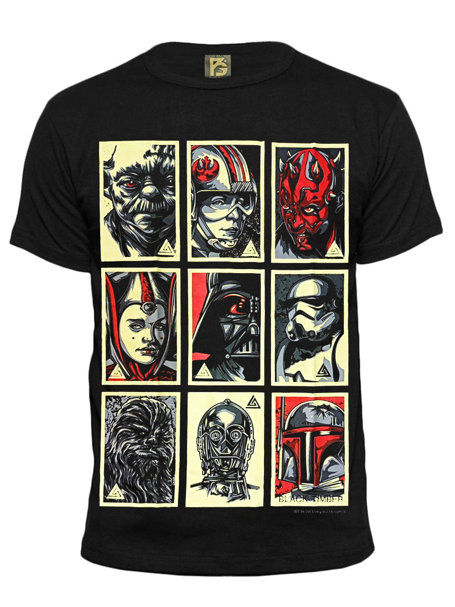 Футболка New Type System Star Wars - фото 1 - rockbunker.ru