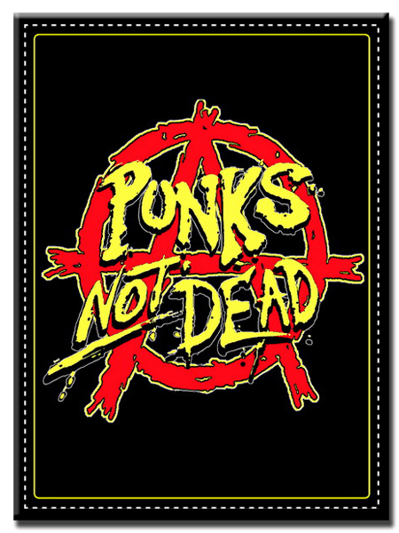 Кошелек Punks not dead - фото 1 - rockbunker.ru