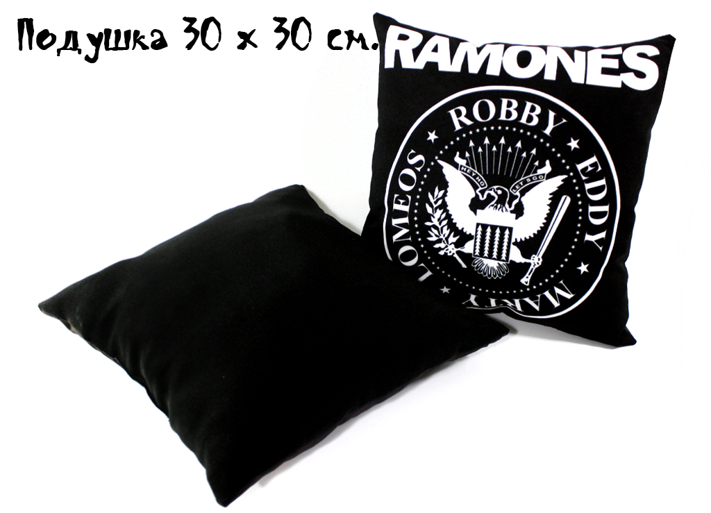 Подушка Ramones - фото 2 - rockbunker.ru