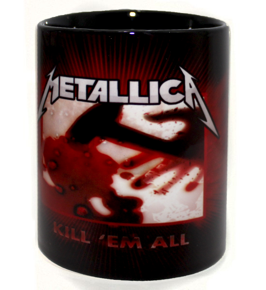 Кружка Metallica Kill em All - фото 1 - rockbunker.ru
