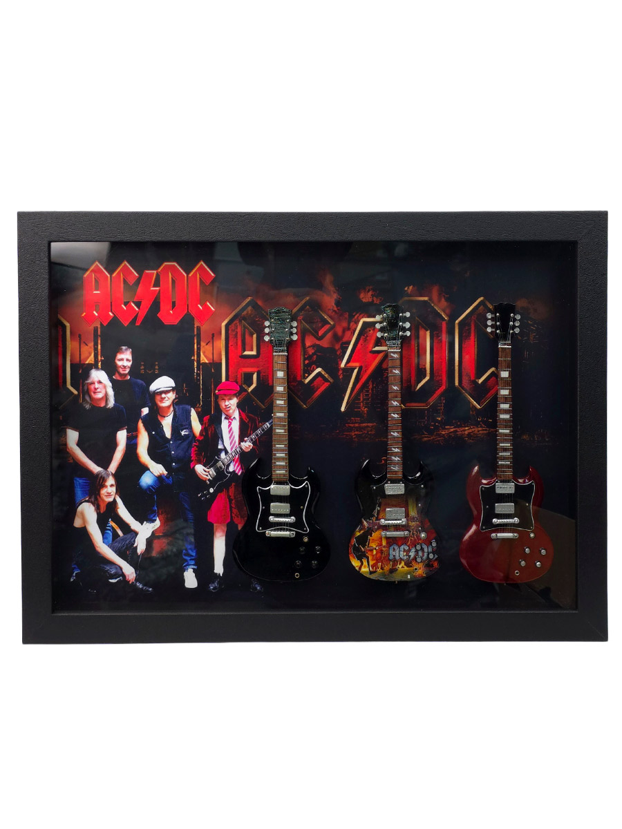 Сувенирный набор AC/DC ( 50х37) - фото 1 - rockbunker.ru