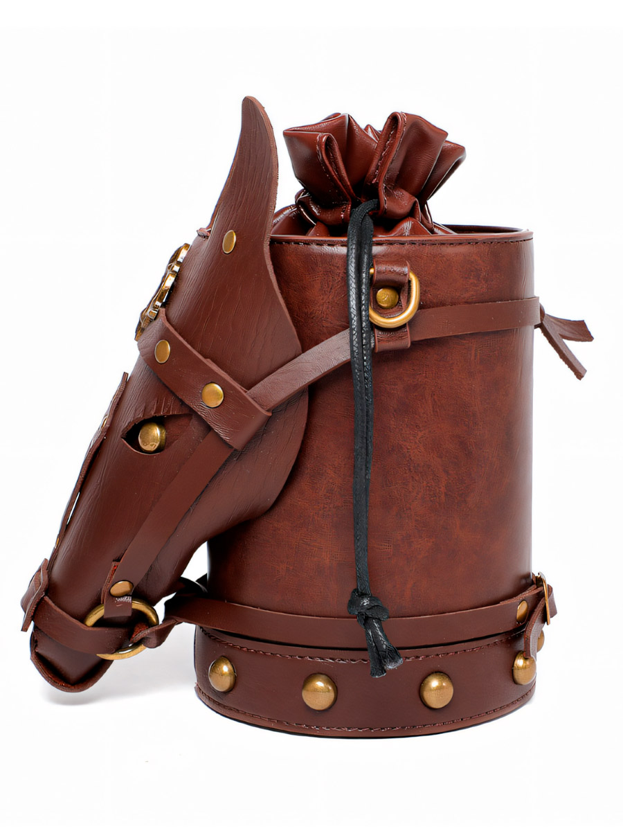 Сумка Стимпанк Голова Лошпди - фото 1 - rockbunker.ru