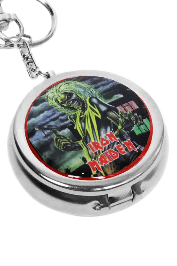 Пепельница походная Rock Merch Iron Maiden - фото 1 - rockbunker.ru