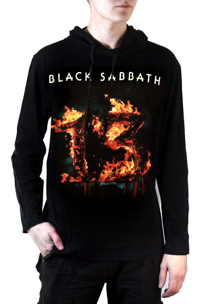 Толстовка Hot Rock Black Sabbat 13 - фото 1 - rockbunker.ru