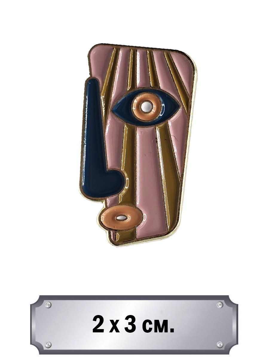 Значок Fatty Face Picasso - фото 1 - rockbunker.ru
