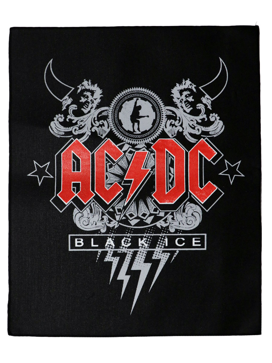Нашивка AC DC - фото 1 - rockbunker.ru