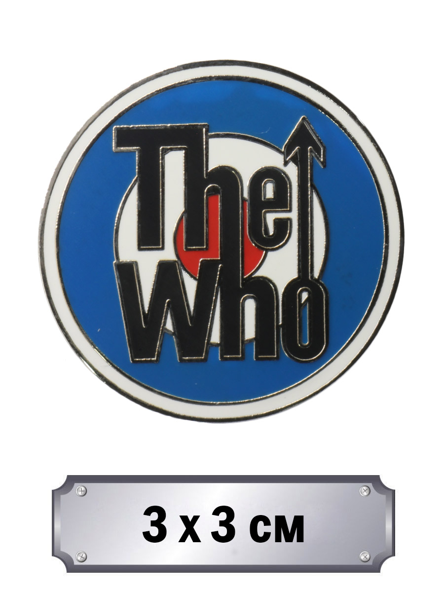 Значок The Who - фото 1 - rockbunker.ru