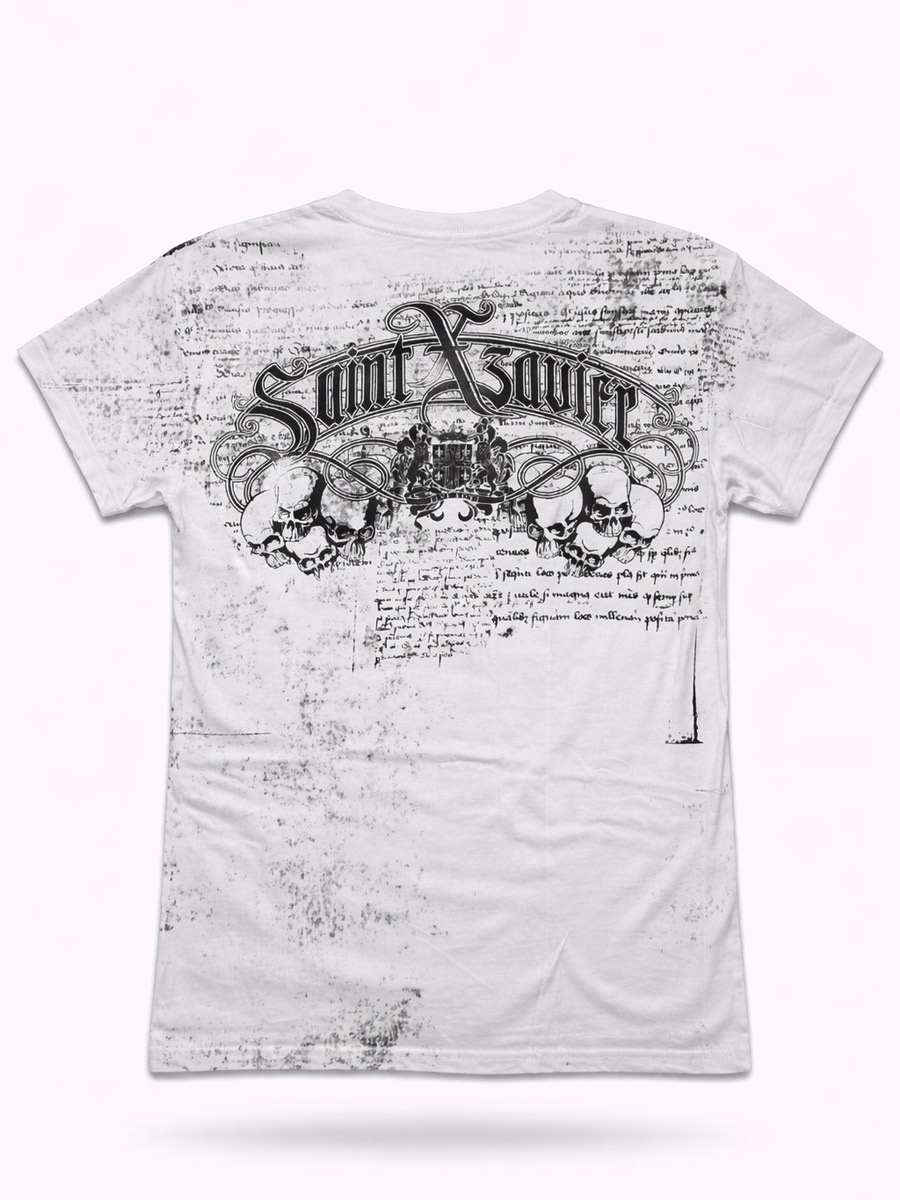 Футболка Xzavier Skully Cluster - фото 2 - rockbunker.ru