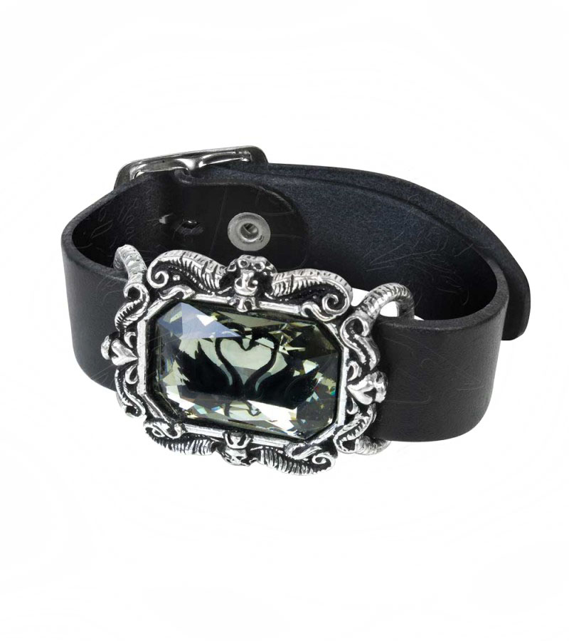 Браслет Alchemy Gothic A110 Black Swans Wriststrap - фото 1 - rockbunker.ru