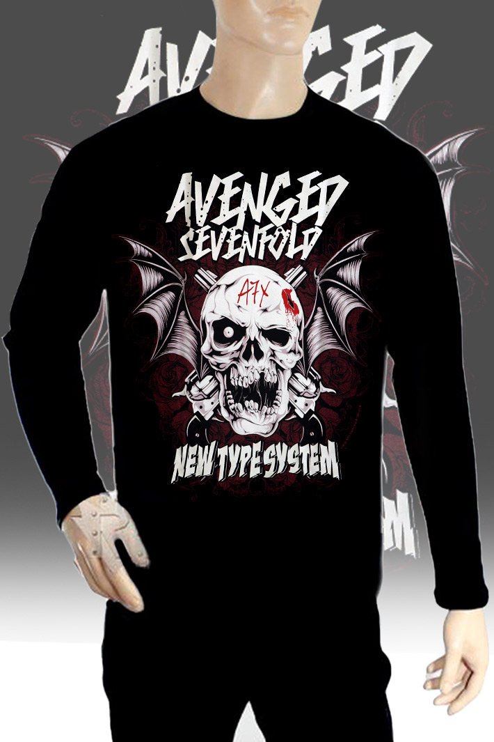 Лонгслив New Type System Avenged Sevenfold - фото 1 - rockbunker.ru