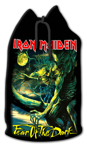 Торба Iron Maiden Fear of the dark текстильная - фото 1 - rockbunker.ru