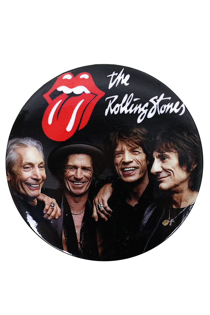 Значок RockMerch The Rolling Stones - фото 1 - rockbunker.ru