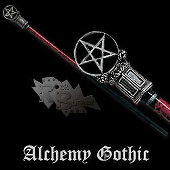 Заколка Alchemy Gothic HS4 Roseus Pentagram - фото 2 - rockbunker.ru