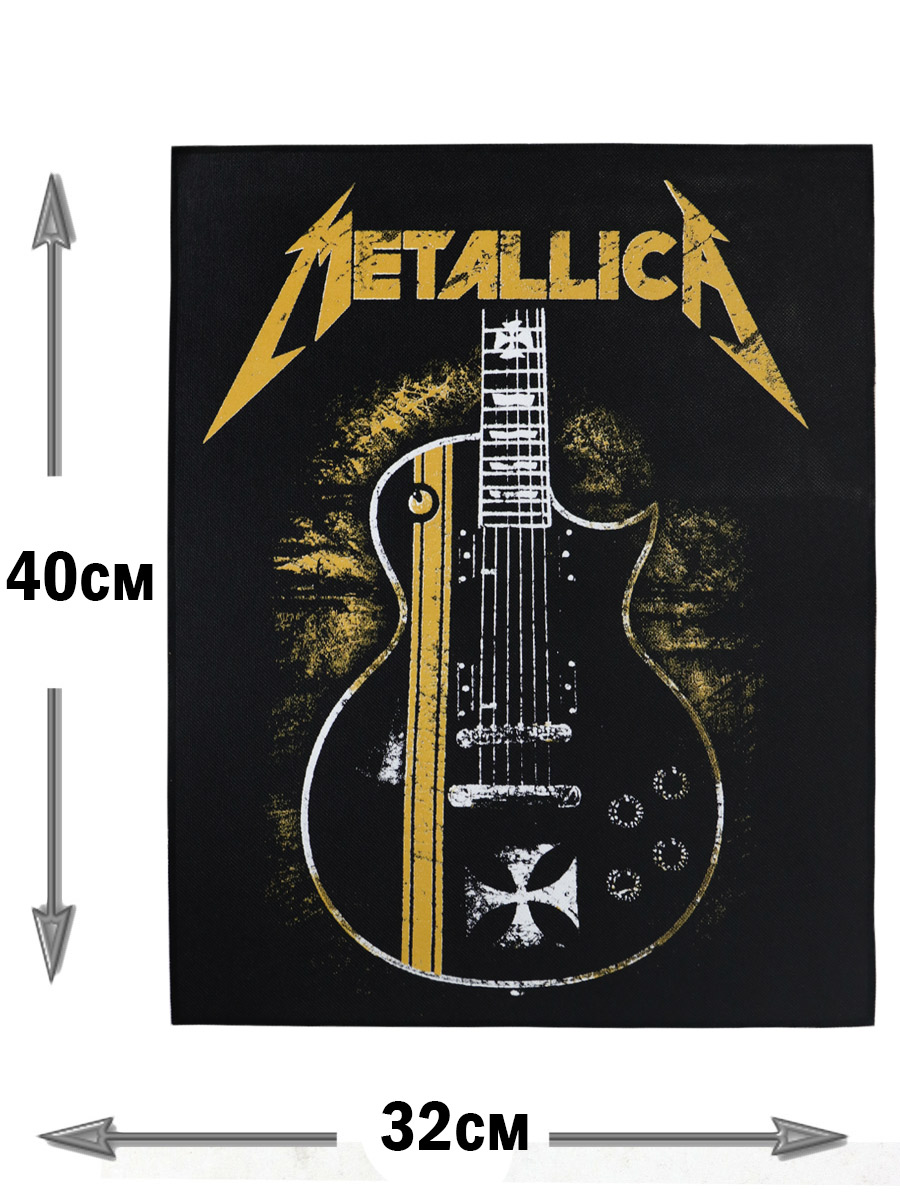 Нашивка Metallica - фото 2 - rockbunker.ru