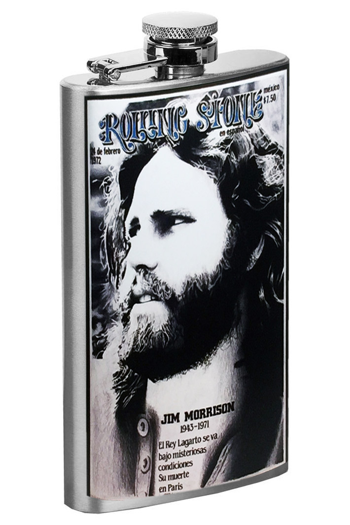Фляга Jim Morrison 9oz - фото 2 - rockbunker.ru