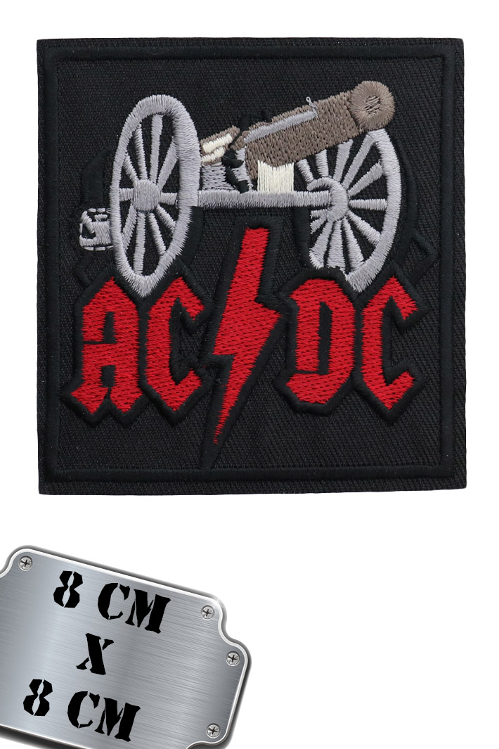 Термонашивка AC DC - фото 1 - rockbunker.ru
