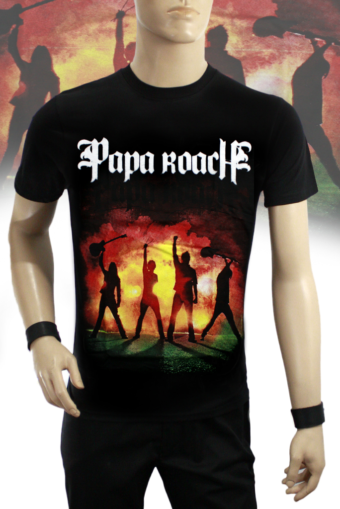 Футболка Papa Roach - фото 1 - rockbunker.ru