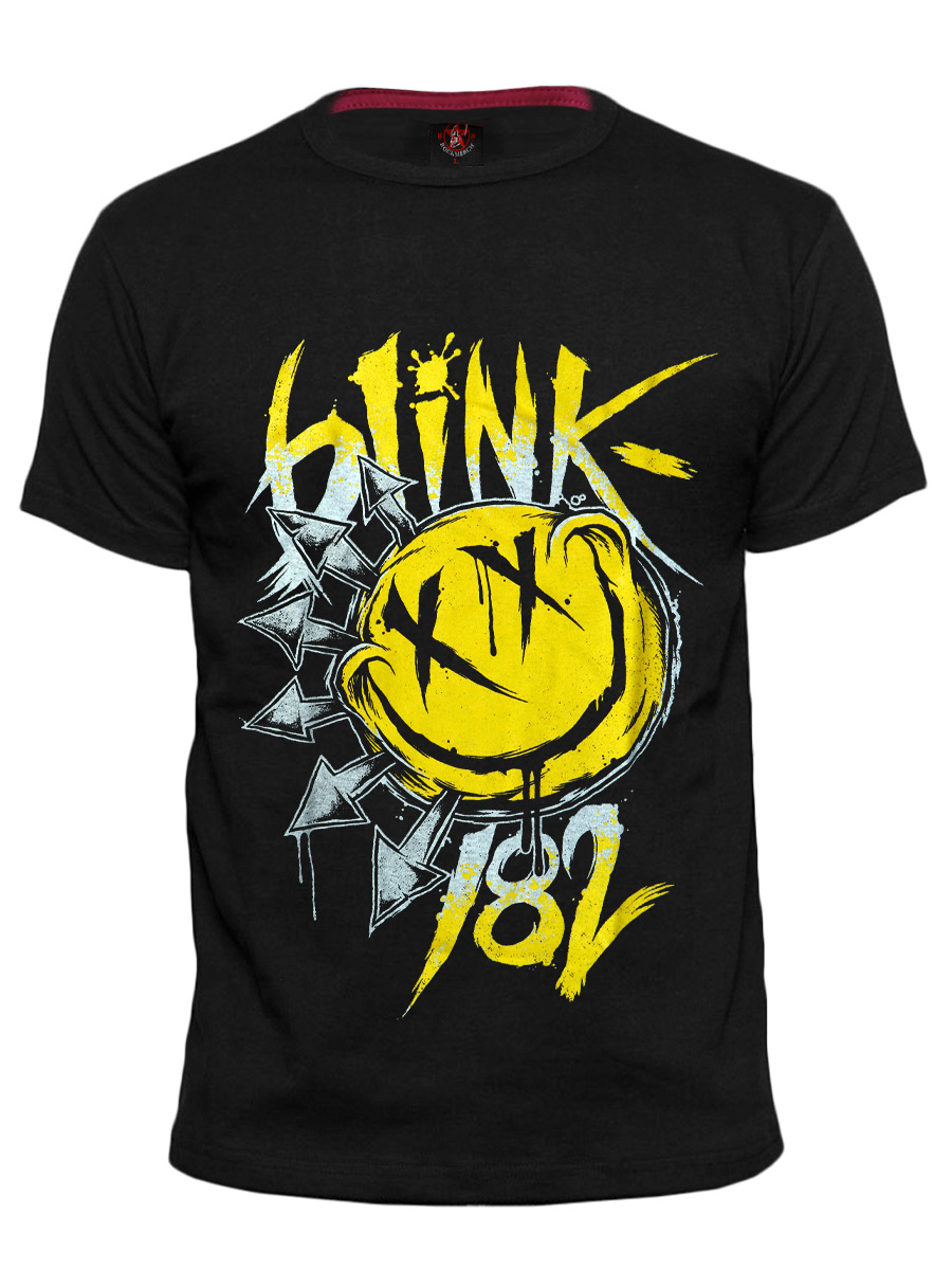 Футболка RockMerch Blink 182 - фото 1 - rockbunker.ru