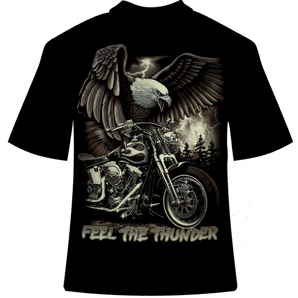 Футболка Rock Eagle Feel the thunder - фото 1 - rockbunker.ru