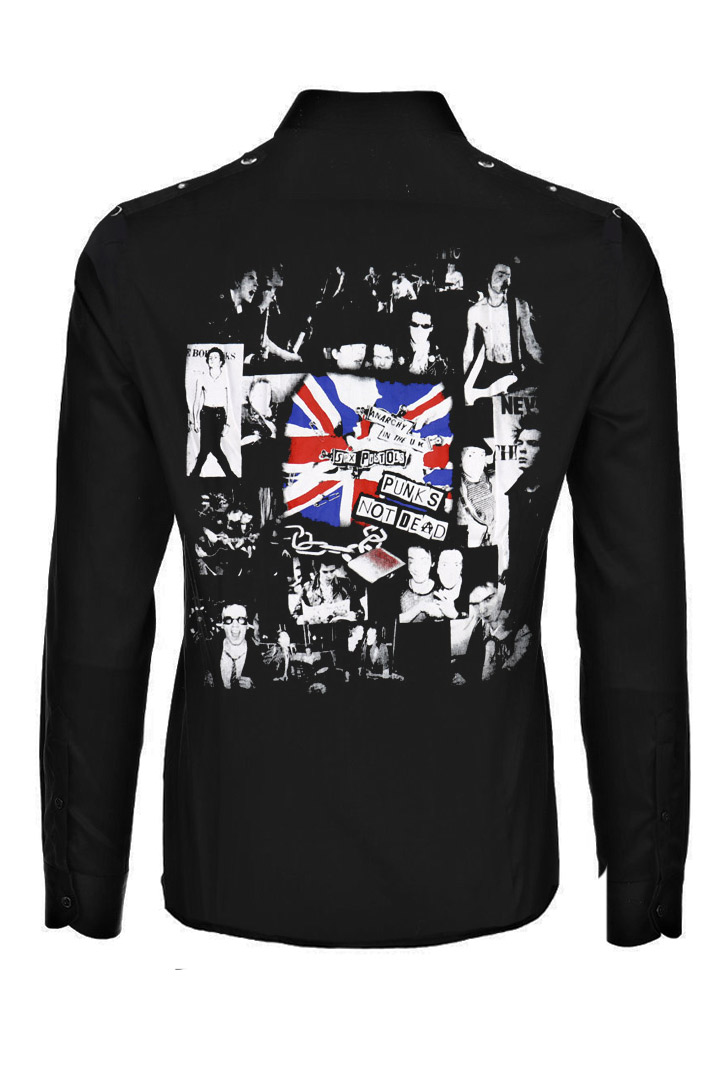 Рубашка Sex Pistols - фото 2 - rockbunker.ru