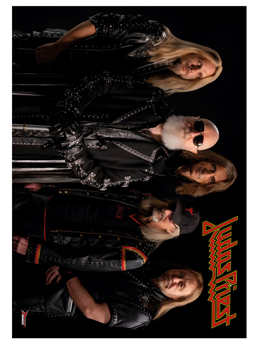 Плакат самоклеющийся на стену  Judas Priest - фото 1 - rockbunker.ru