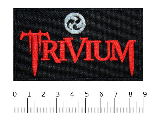 Нашивка RockMerch Trivium - фото 1 - rockbunker.ru
