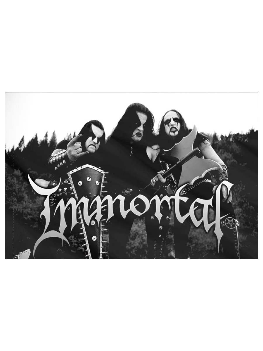 Флаг Immortal - фото 2 - rockbunker.ru
