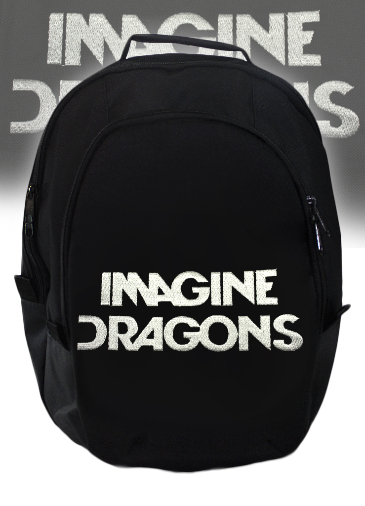 Рюкзак Imagine Dragons текстильный - фото 1 - rockbunker.ru