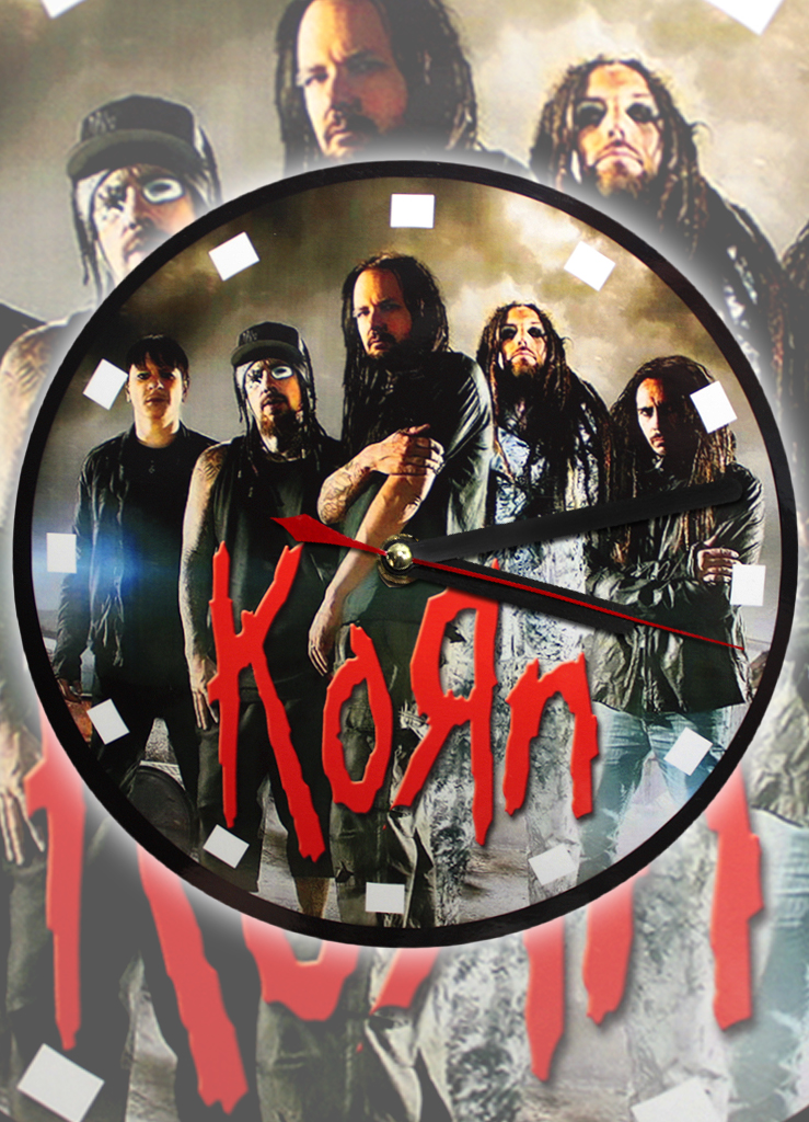 Часы настенные RockMerch Korn - фото 1 - rockbunker.ru