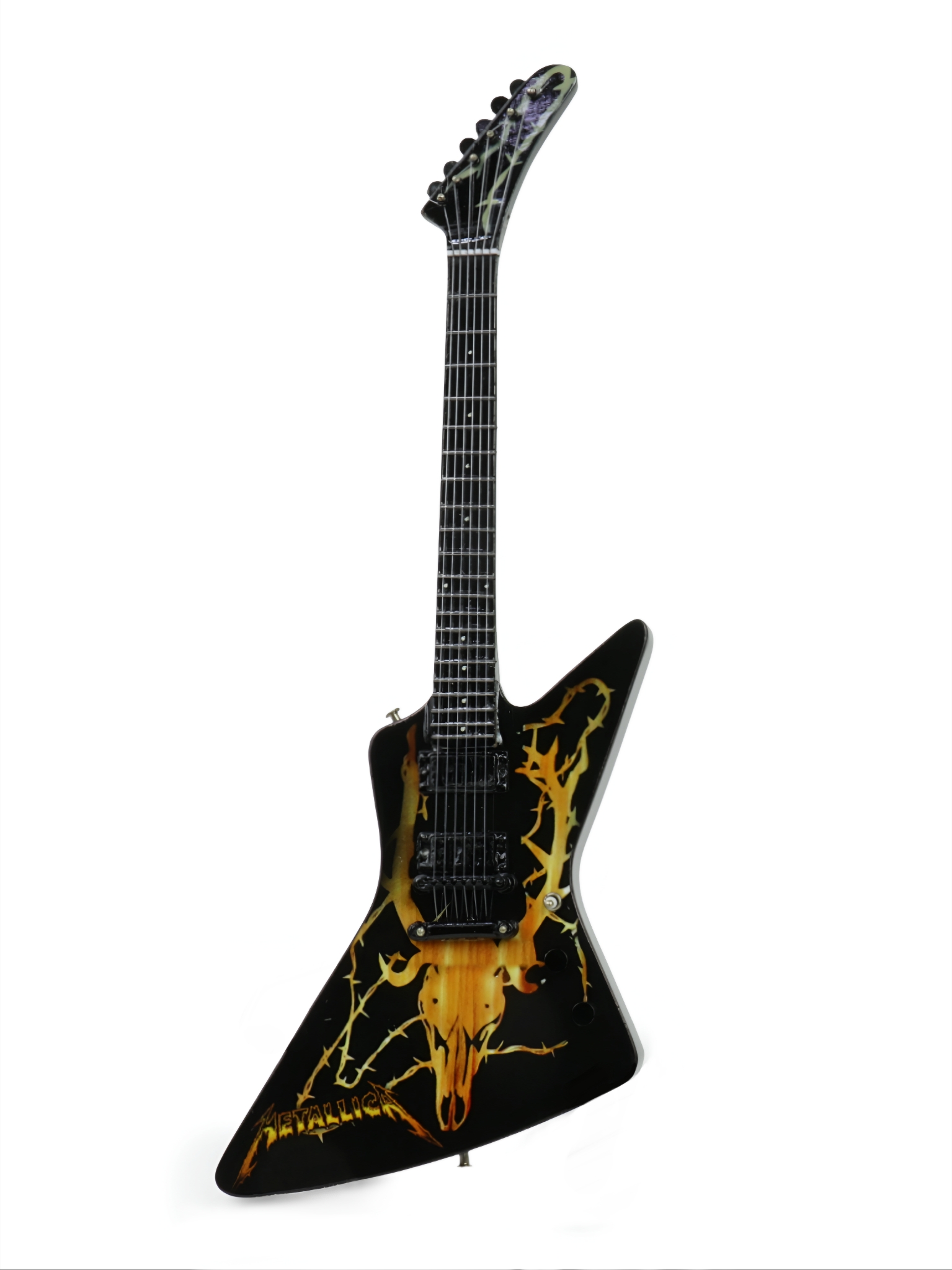Сувенирная копия гитары Metallica - фото 2 - rockbunker.ru