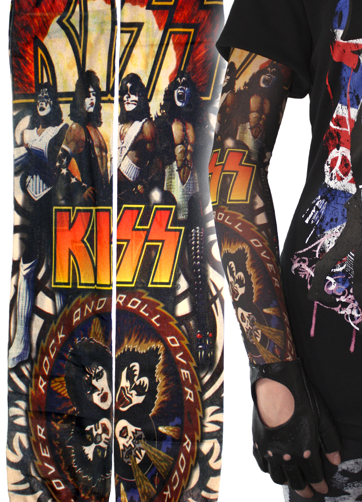 Тату-рукава KISS - фото 1 - rockbunker.ru