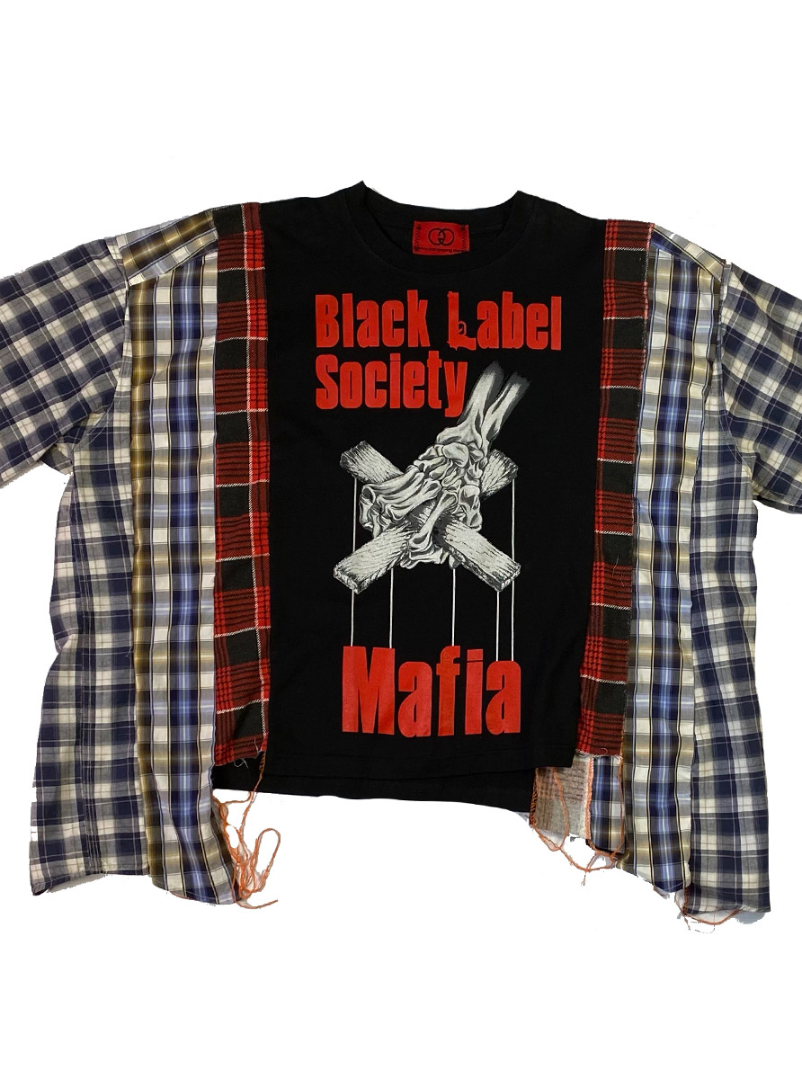 Лонгслив RockBunker x OG Black Label Society Mafia - фото 1 - rockbunker.ru