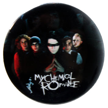 Значок RockMerch My Chemical Romance - фото 1 - rockbunker.ru