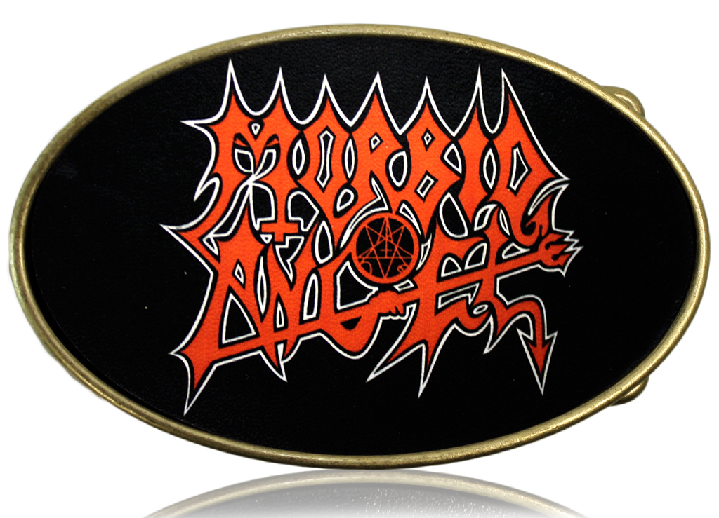 Пряжка RockMerch Morbid Angel - фото 1 - rockbunker.ru