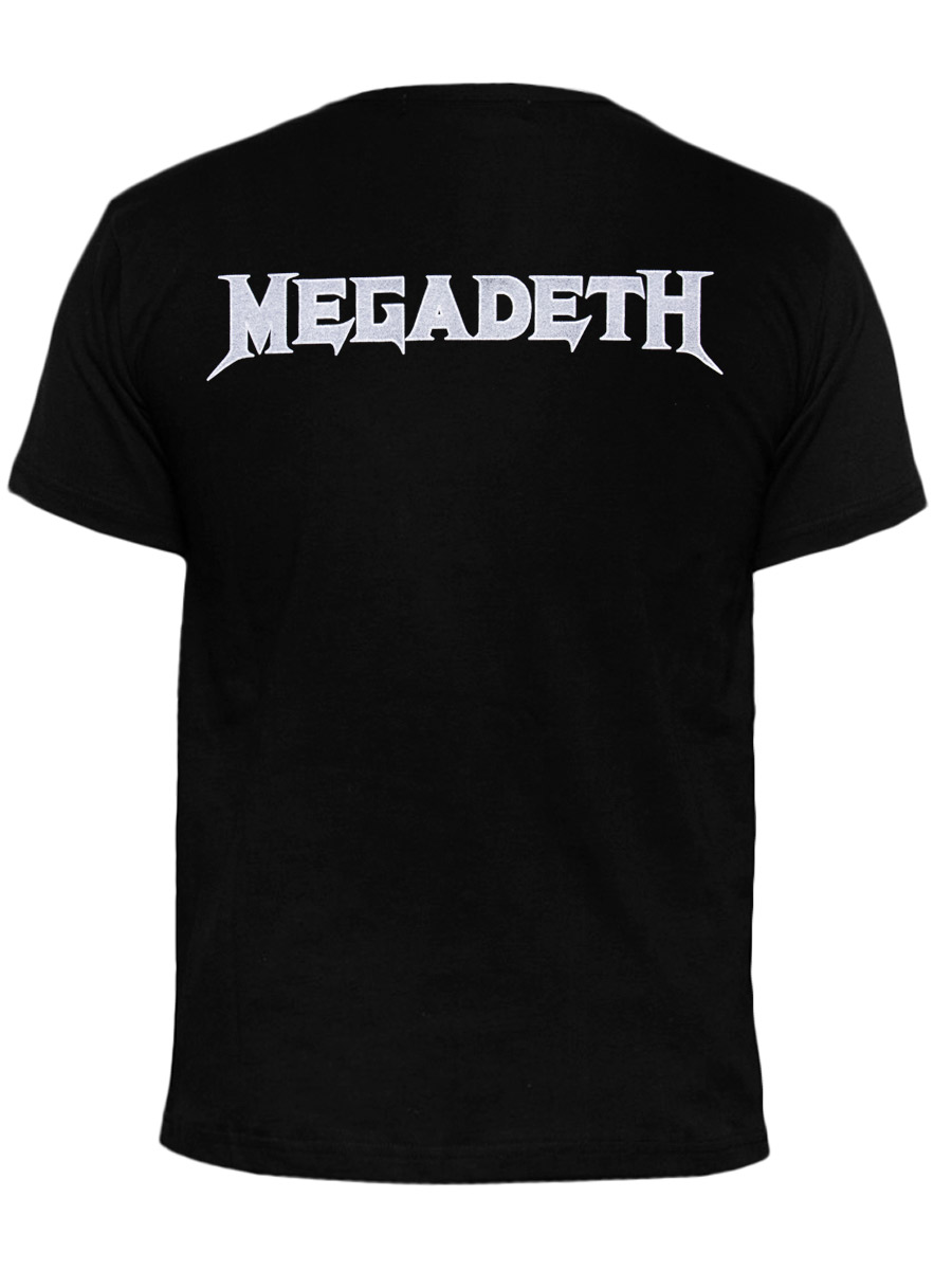 Футболка RockMerch Megadeth - фото 2 - rockbunker.ru